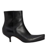 ⭐️Sportmax By MAX MARA?Stivaletti da Donna  Nero Polished Pelle Leather EU39