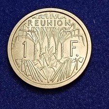 REUNION  1964  1 FRANC   ALU