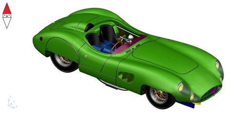 Mans miniatures aston - miniatures,