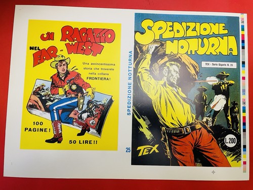 Tex copertina serie - 1/29, n.25