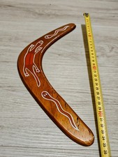 Boomerang legno decorato - in,