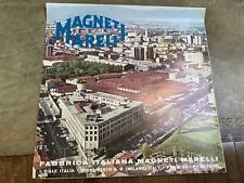 MAGNETI MARELLI DEPLIANT PUBBLICITARIO PRODOTTI AUTO TV RADIO VALVOLE CANDELE 