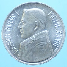 GIOVANNI PAOLO I 1000 LIRE 1978 ROMA ARGENTO SILVER COIN FDC CURRENCY COLLEZIONE