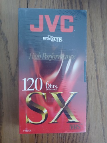 Jvc 120 hrs vhs new - 6, hrs.
