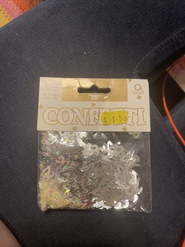 Amscan argento confetti - 25,