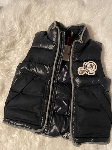 Gilet moncler bambino blu navy - gilet,