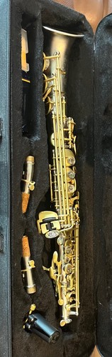 Sassofono soprano con - , custodia