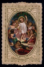 santino cromo-holy card GESU'