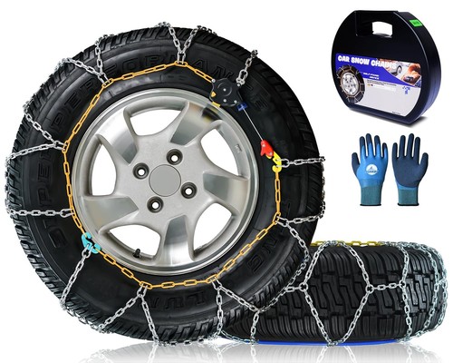 Universal snow tire chains - snow,