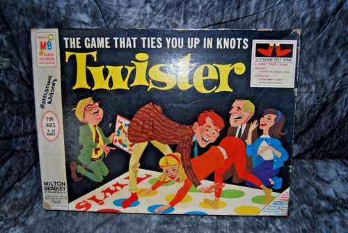 Gioco twister vintage - twister, 1966