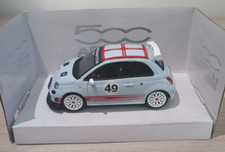 MODELLINO AUTO DA COLLEZIONE "ABARTH 500 VERSIONE assetto corse"  AZZURRA 1/43