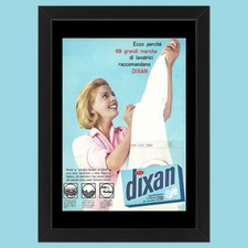 Anni ' 60  * Pubblicità Originale "Stock, Stock in Tutto Il Mondo" Cornice