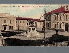 Varese Cassano Magnago Mon. Caduti e Scuole Com. F. piccolo  spedita franc. asp.
