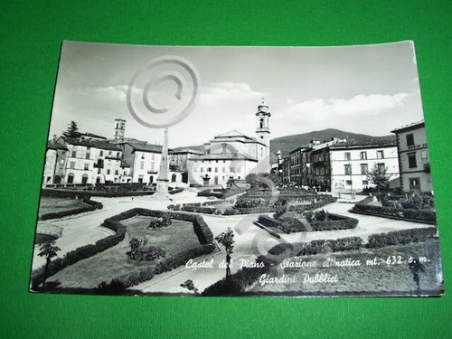 Cartolina castel del piano - del,