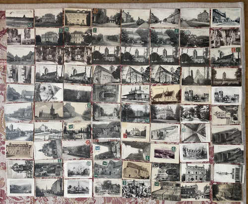 Vintage french postcards - 80,