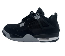 Air Jordan tela nera 4 taglia