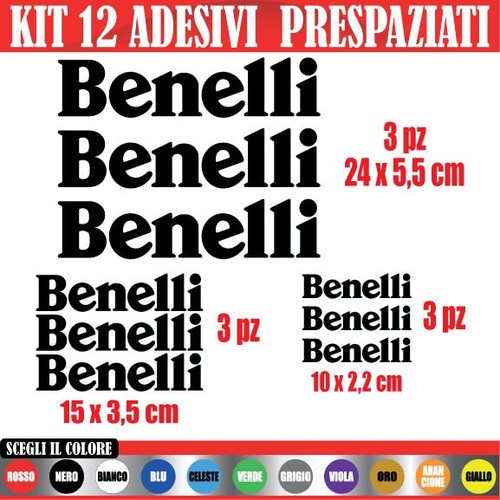 Kit adesivi benelli - kit,