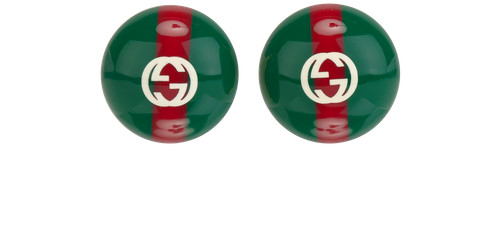 Gucci orecchini perno rete - gucci, a