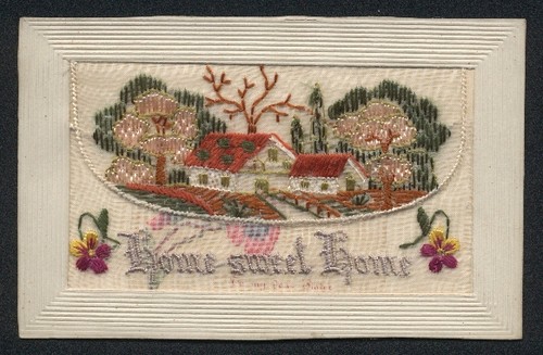 Cartolina bastone seta - di, case
