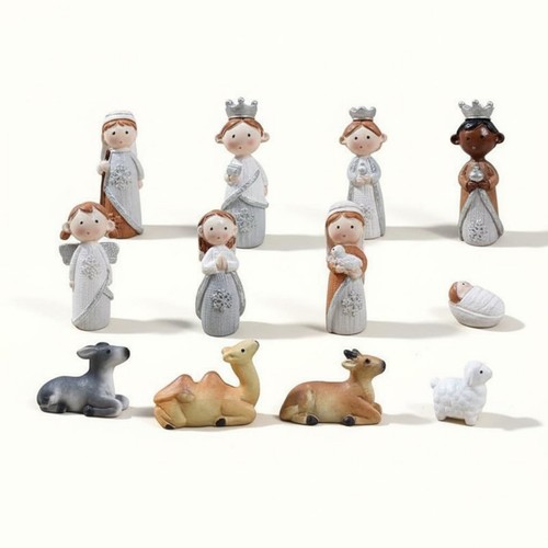 Presepe classico resina - presepe,