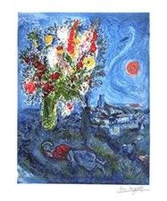 Marc CHAGALL - La Dormeuse aux