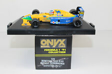 mx669, TOP RARO Onice 123 Benetton Ford B191 Michael Schumacher #16 IMBALLO ORIGINALE TOP 1:43 F