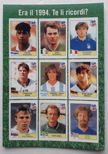 Panini usa cartolina - 94,