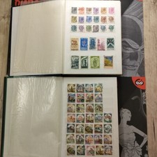 2 QUADERNI VECCHI FRANCOBOLLI ITALIANI