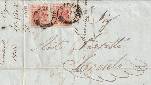 6067 lombardo veneto lettera - 6067, veneto-