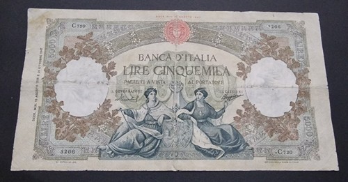 Cinquemila 5000 lire - 5000,