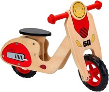 Moto Vespa in Legno per