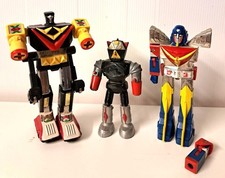 Lotto 3 Robot Vintage Die-Cast