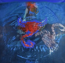 PAOLO BARATELLA - OLIO SU TELA - 100 x 100 - SCORPIONE