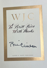 Speciale Firmato Bill Clinton
