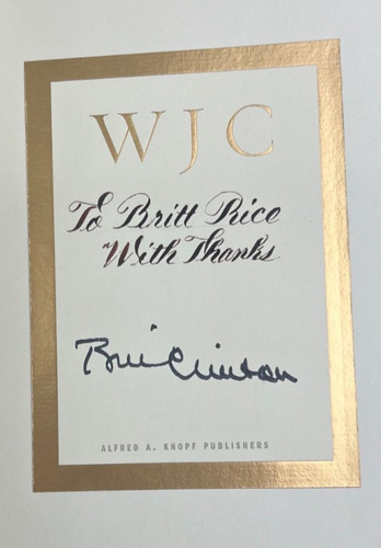 Libro personale firmato - , bill