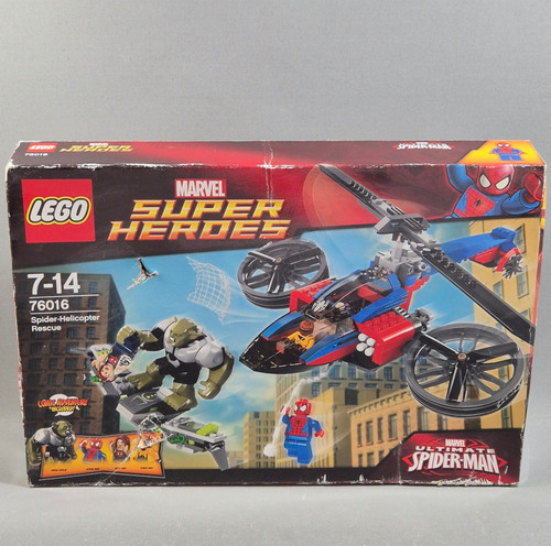 Lego 76016 spider elicottero - 76016, spider-elicottero