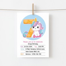 Inviti Festa 7° Compleanno