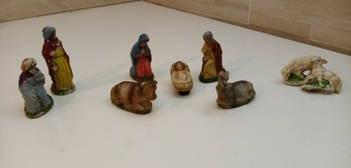 Statuine presepe vecchie - statuine,