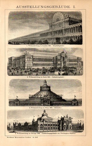 1897 stampa antica edifici - stampa,