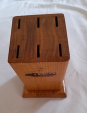 PORTA COLTELLI DA BISTECCA IN LEGNO 15h cm