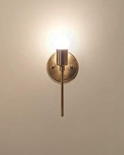 Lampada da parete in ottone