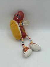 Amtoy American Greetings Hot Dog Plush Toy Frank E Footer Pincher