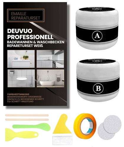Kit riparazione smalto bianco - riparazione,