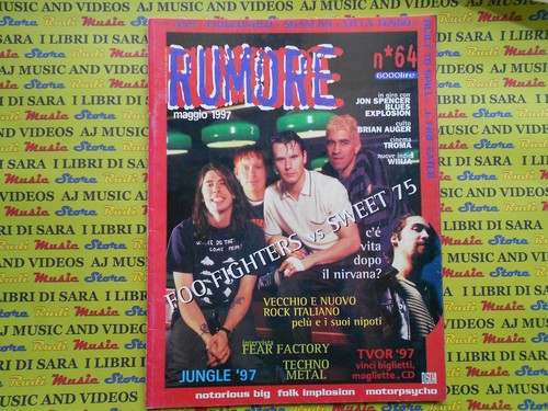 Rivista rumore 1997 foo - rivista, 64/1997