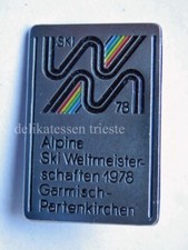 SCI SKI GARMISCH PARTENKIRCHEN 1978 WELTMEISTERSCHAFTEN vecchia spilla pin 
