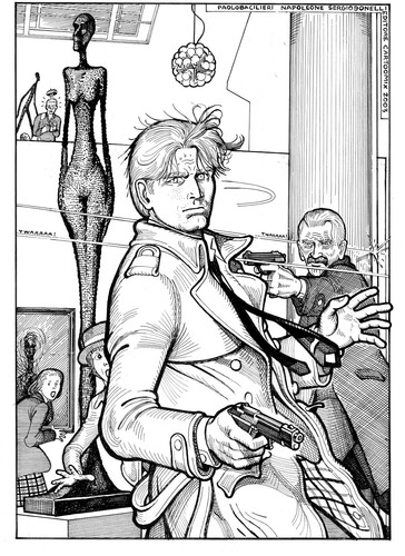 Stampa bonelli cartoomics 2003 - stampa,