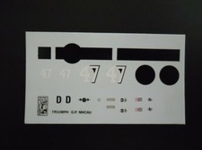 Decal Triumph n°47 GP Macau-