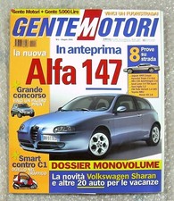 rivista di auto GENTE MOTORI -