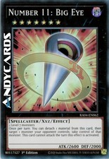 NUMBER 11: BIG EYE • (Numero 11: Grande Occhio) • Super R • RA04 EN062 • 1Ed