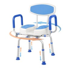 Sedia Doccia Girevole